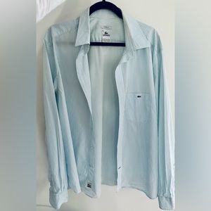 Lacoste Men’s Dress Shirt Modern Fit Size 45